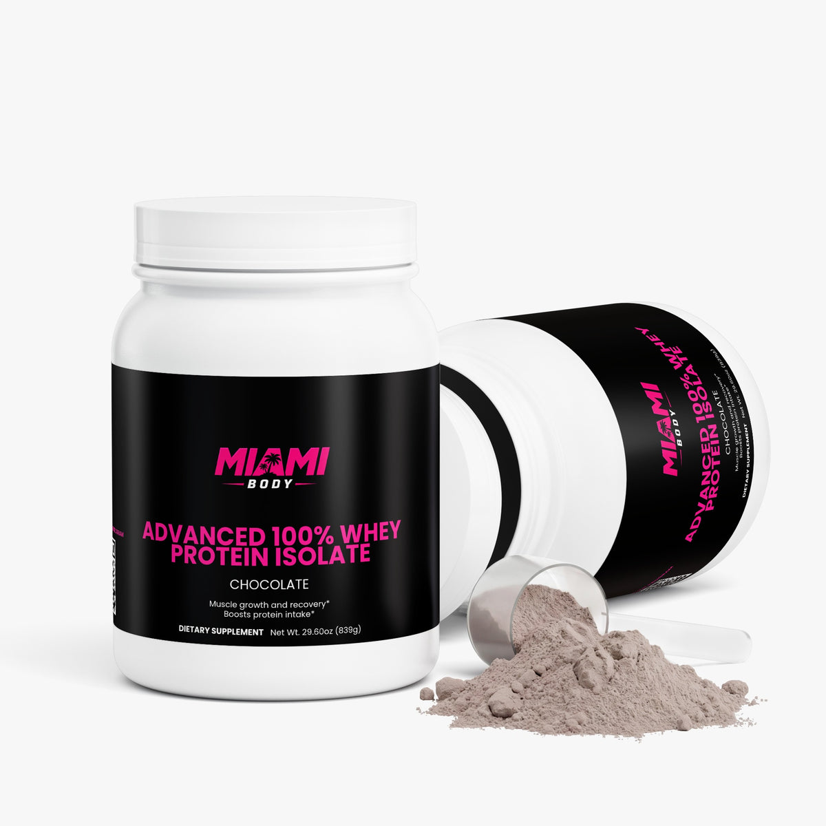 Miami Body Advanced 100% Whey Protein Isolate (Chocolate)